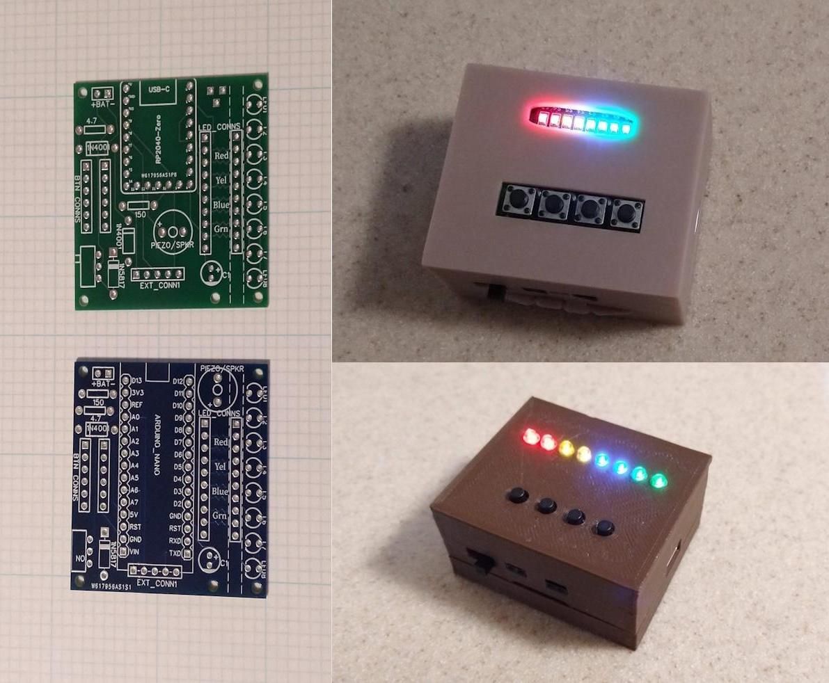PCB & 3D Case for STEM Game Platform