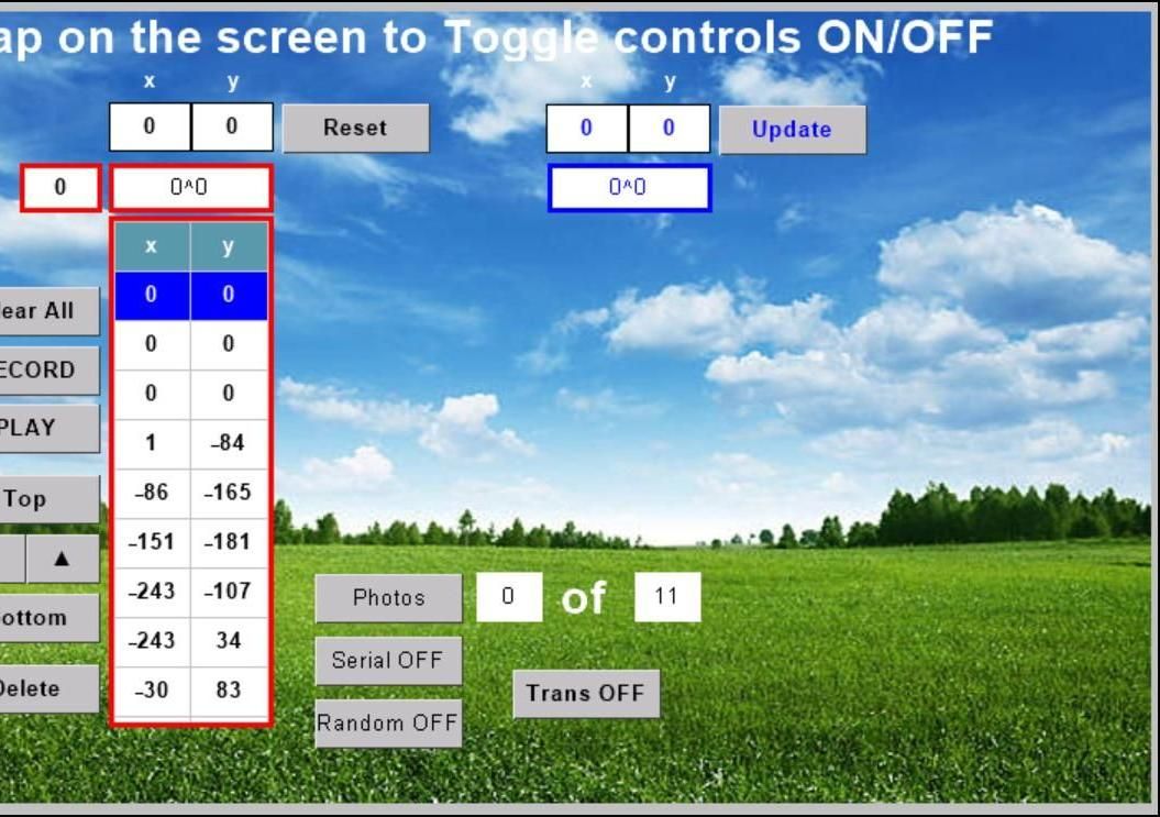 Rushtp #6 - Nextion Intelligent - Photo Frame Record & Playback Transition Effects