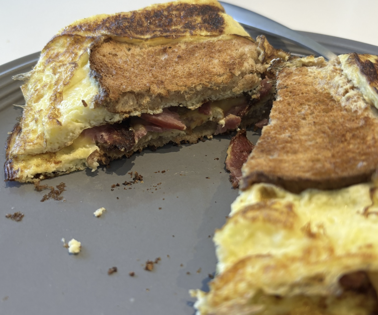 High Protein Breakfast Sandwich!