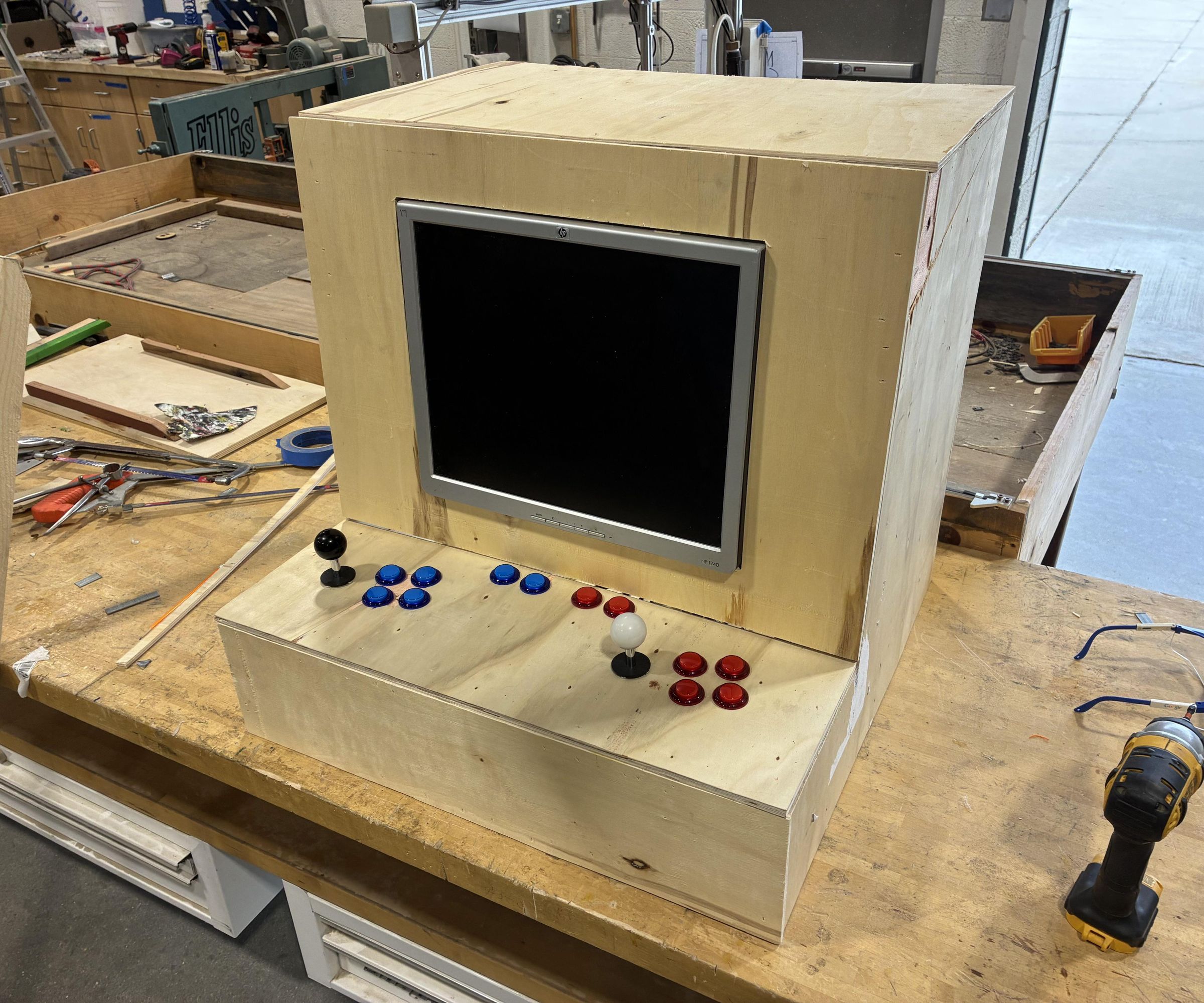 CNC Router Raspberry PI Arcade Cabinet