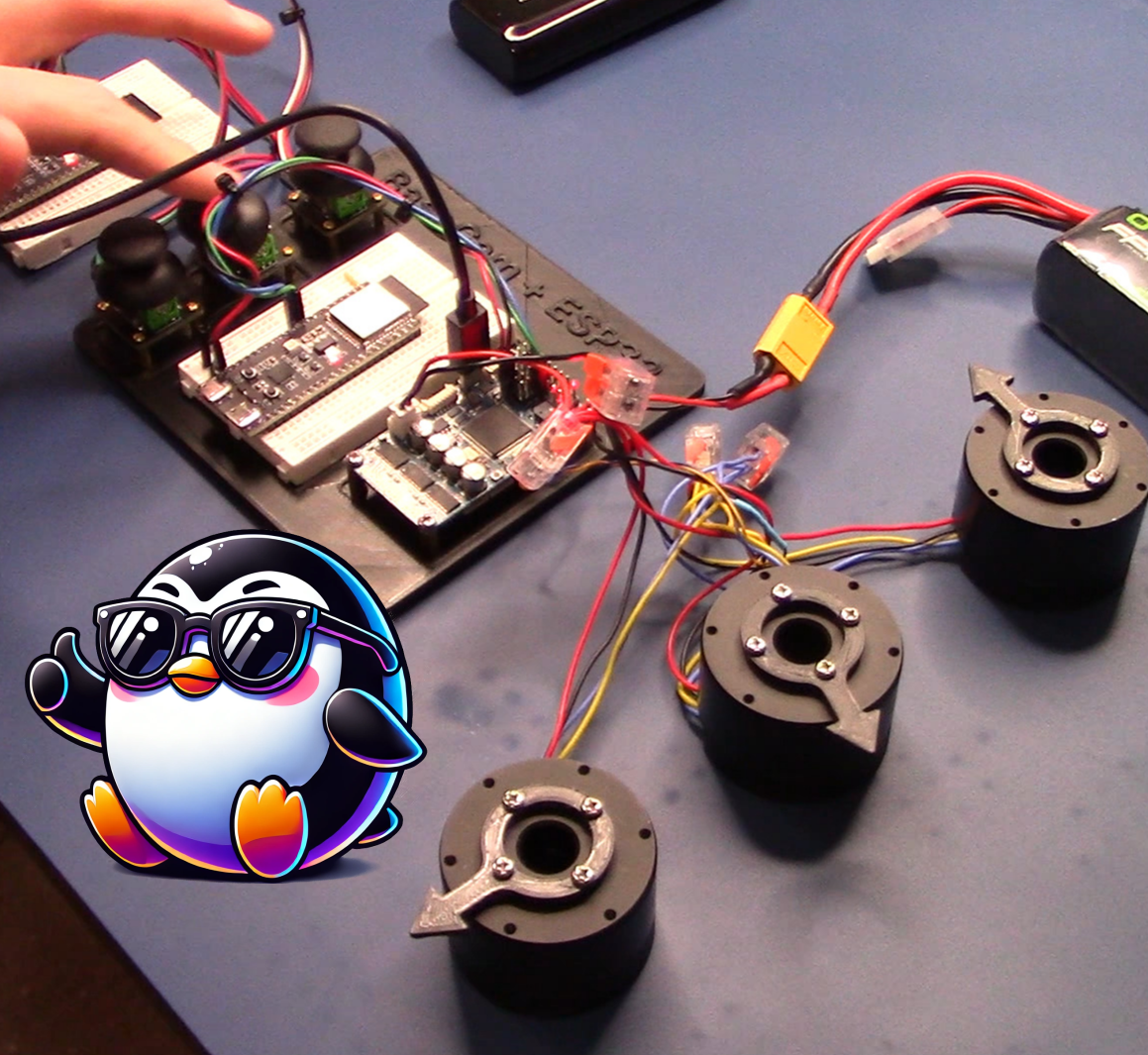 ESP32 + BaseCam Bluetooth Gimbal Control