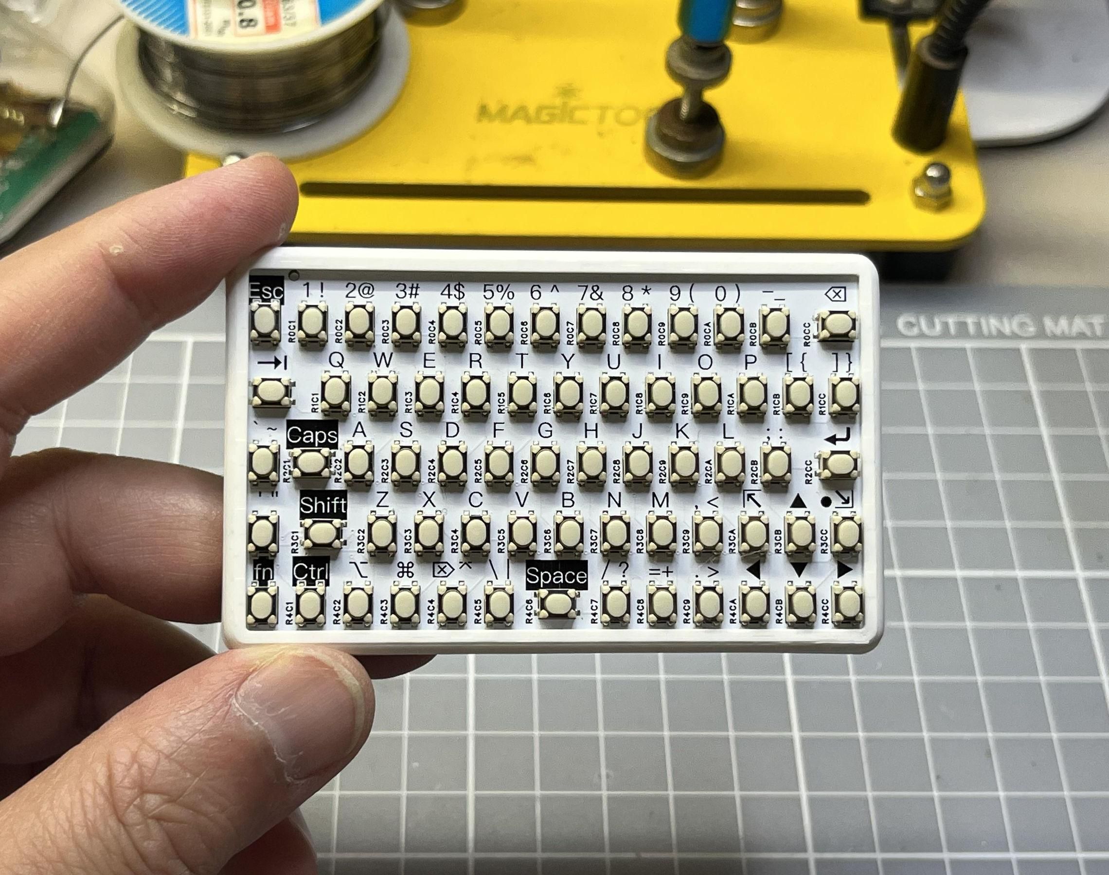 Design Tiny Keyboard for Dev Device