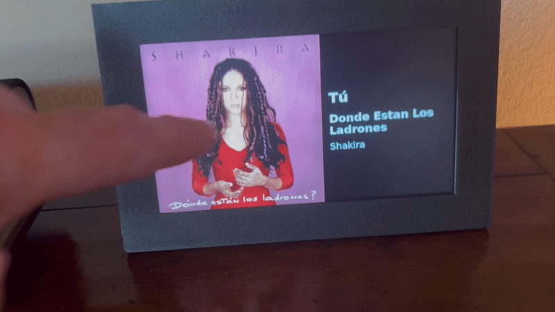 Sonos Album Art Display