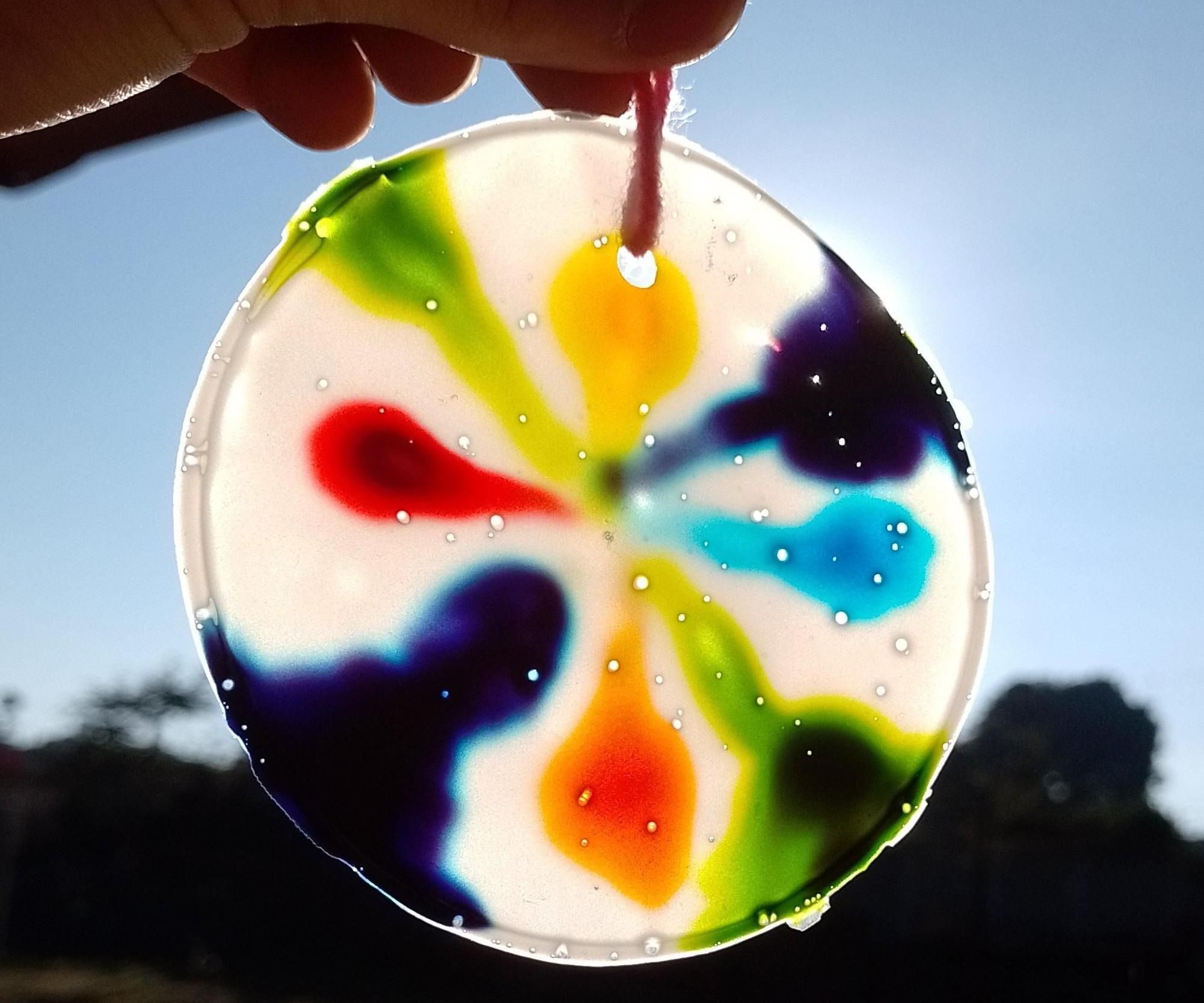 Simple Rainbow Suncatcher