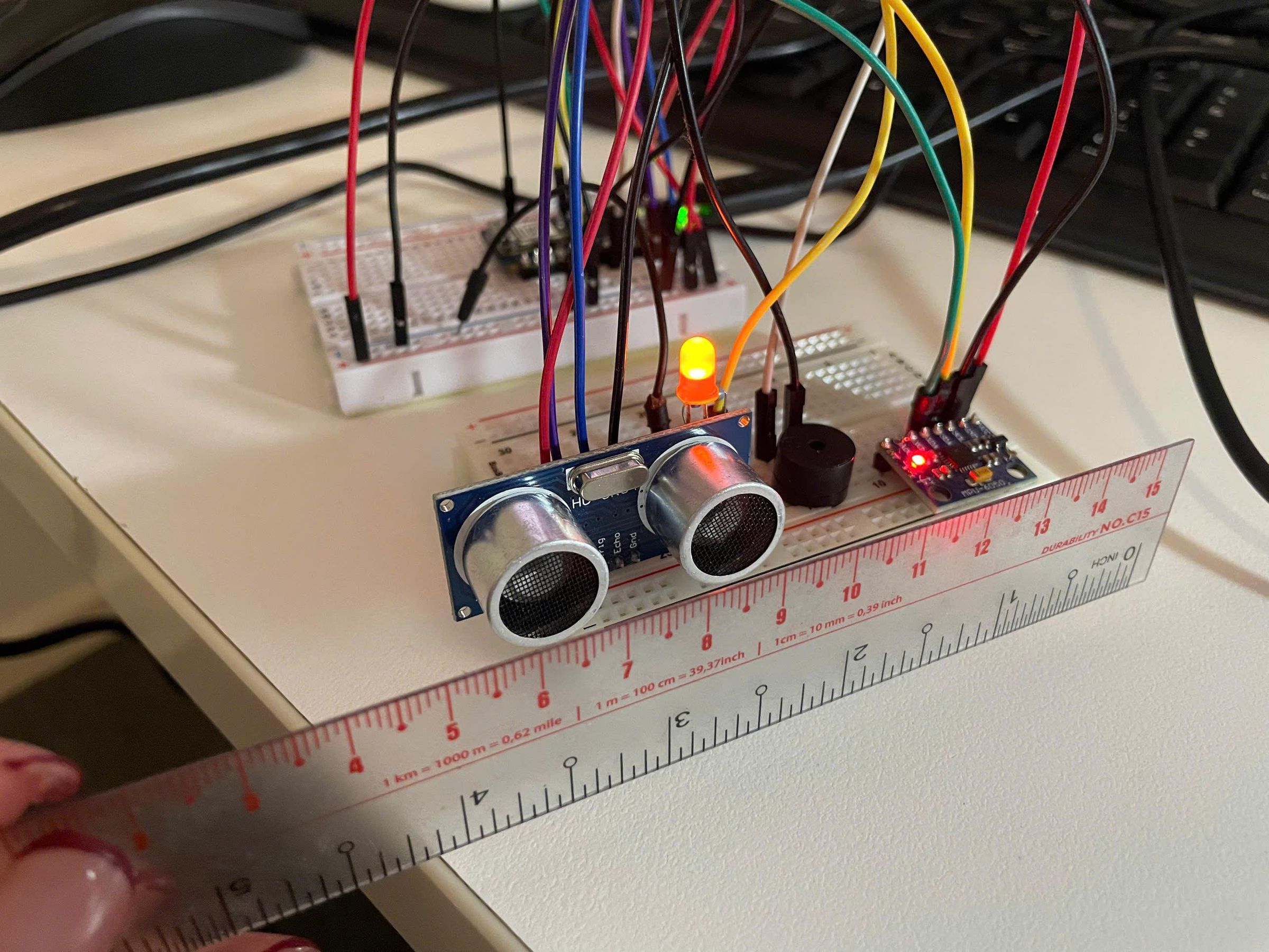 Sensor testing photo